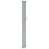 Vidaxl vrtni zaslon Extendable 60x300 cm siva