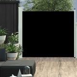 VidaXL Garden screen Extendable 100x300 cm Black