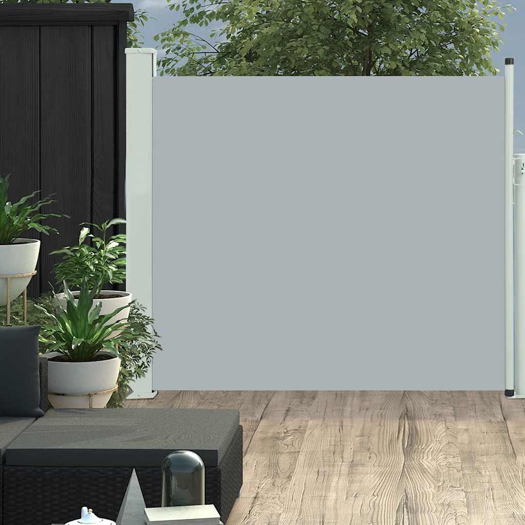 Écran de jardin vidaxl extensible 100x300 cm gris