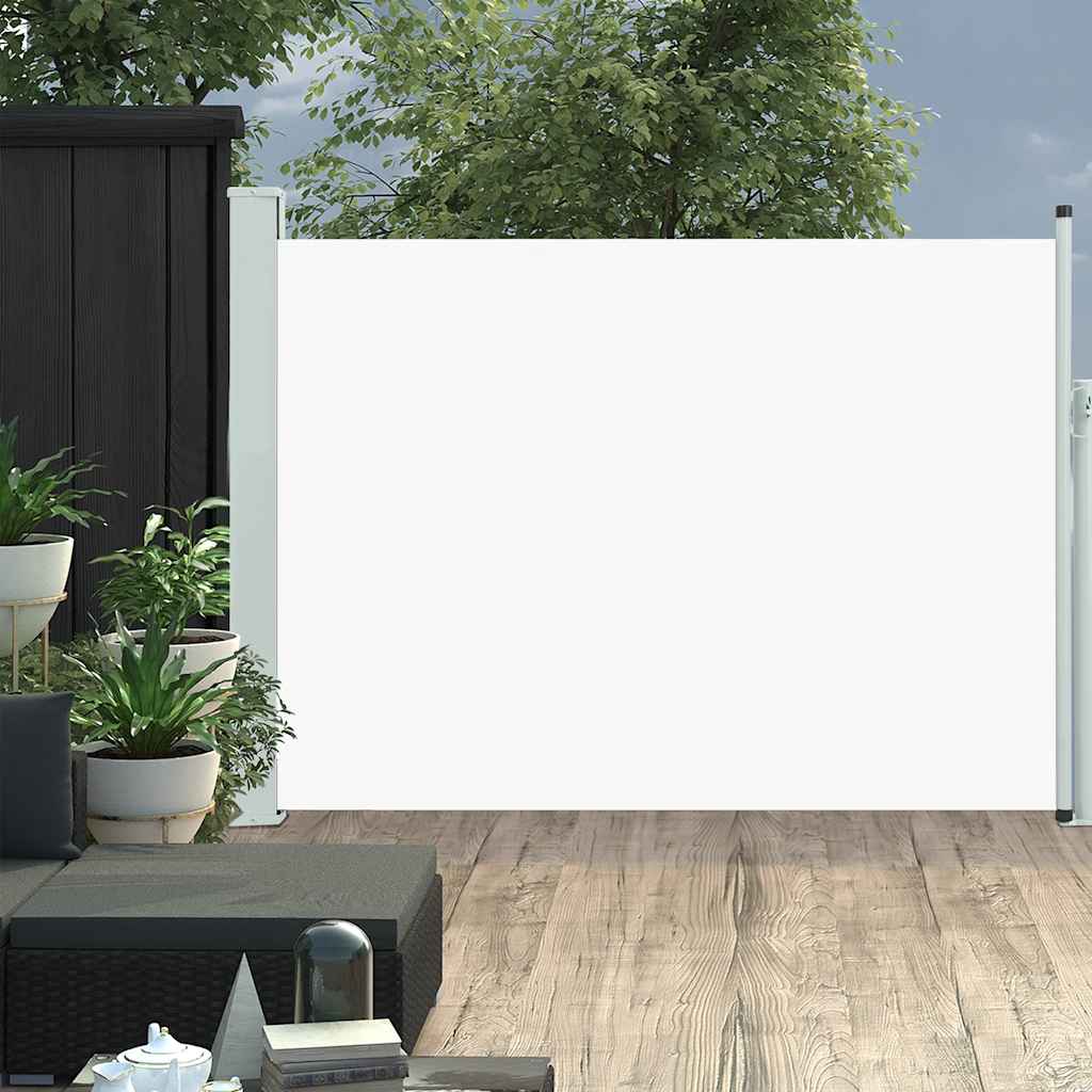 VidaXL Garden screen Extendable 120x500 cm cream