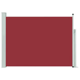 VidaXL Garden screen Extendable 120x500 cm Red