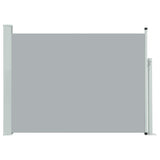 VidaXL Garden screen Extendable 120x500 cm Gray