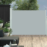 VidaXL Garden screen Extendable 120x500 cm Gray