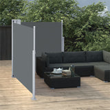 Pare-brise Vidaxl extensible 120x600 cm anthracite