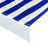 Vidaxl laifeldoek 500x300 cm plátno modré a bílé