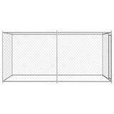Vidaxl Hond Kennel fir ausserhalb 382x192x18 cm
