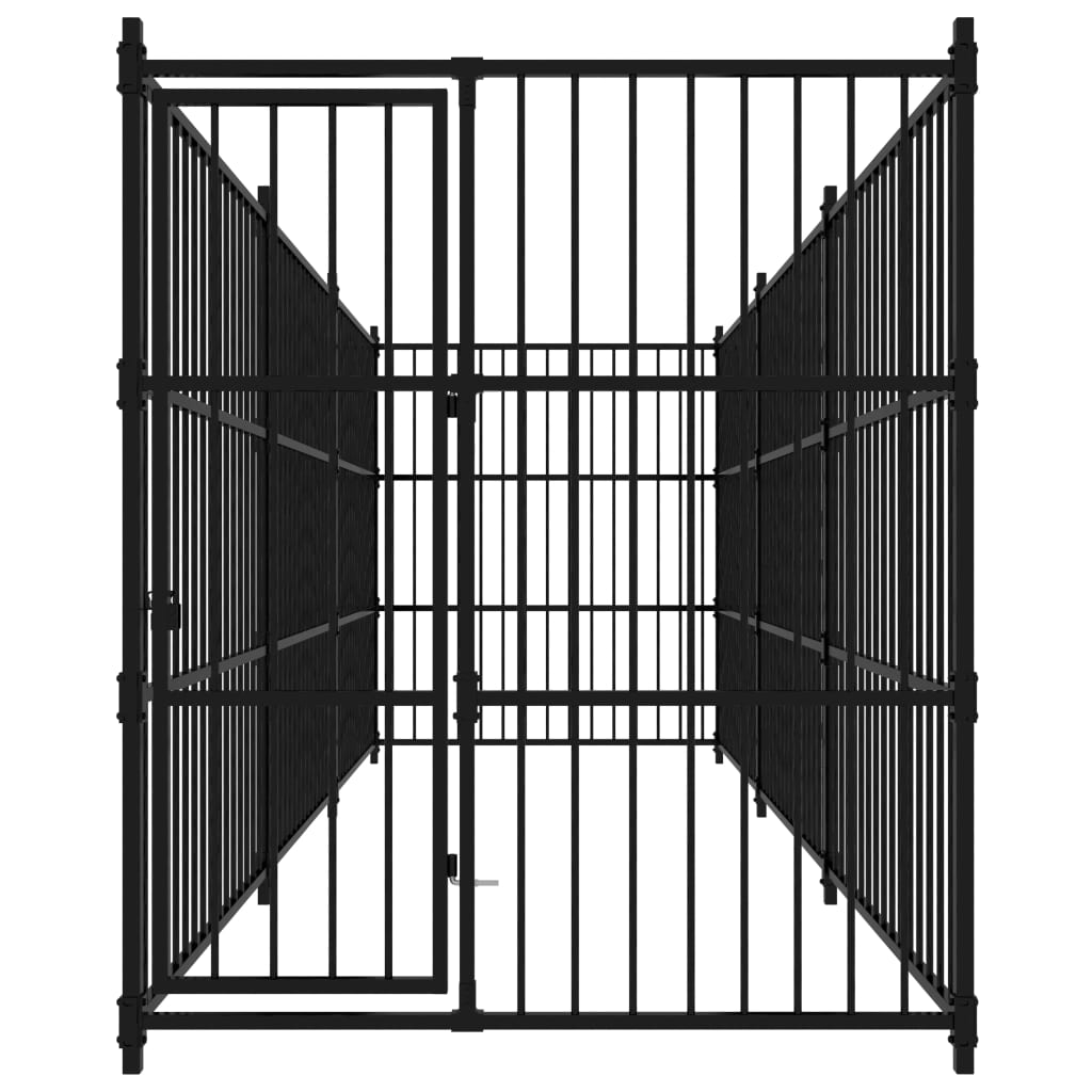 Vidaxl hundkennel för utanför 450x150x185 cm