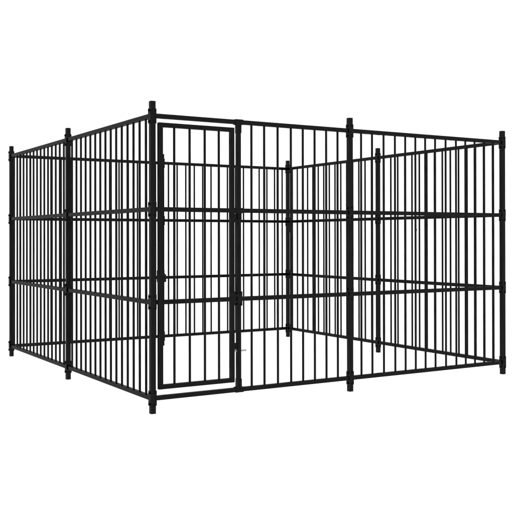 Vidaxl dog kennel for outside 300x300x185 cm