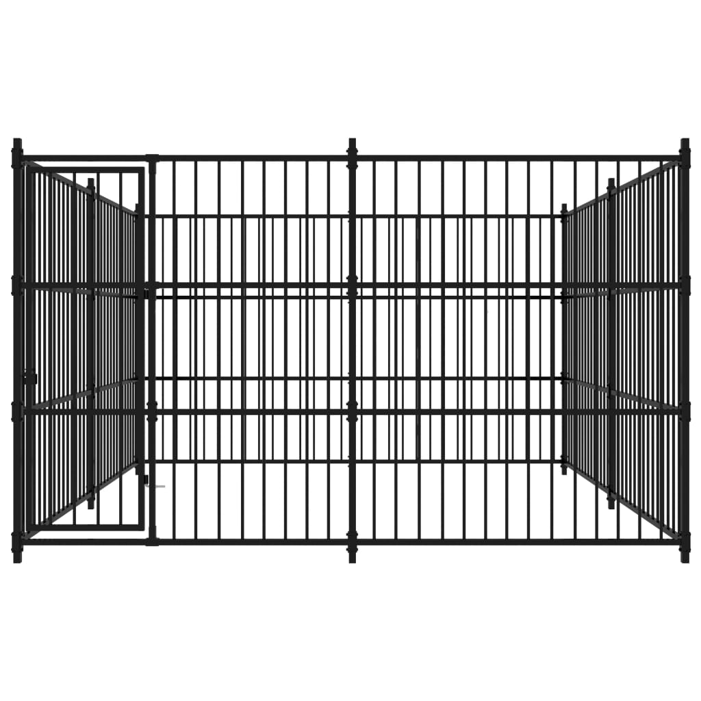 Vidaxl dog kennel for outside 300x300x185 cm