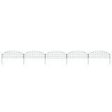 Vidaxl fencing Set Bent 77.3x26 cm gréng