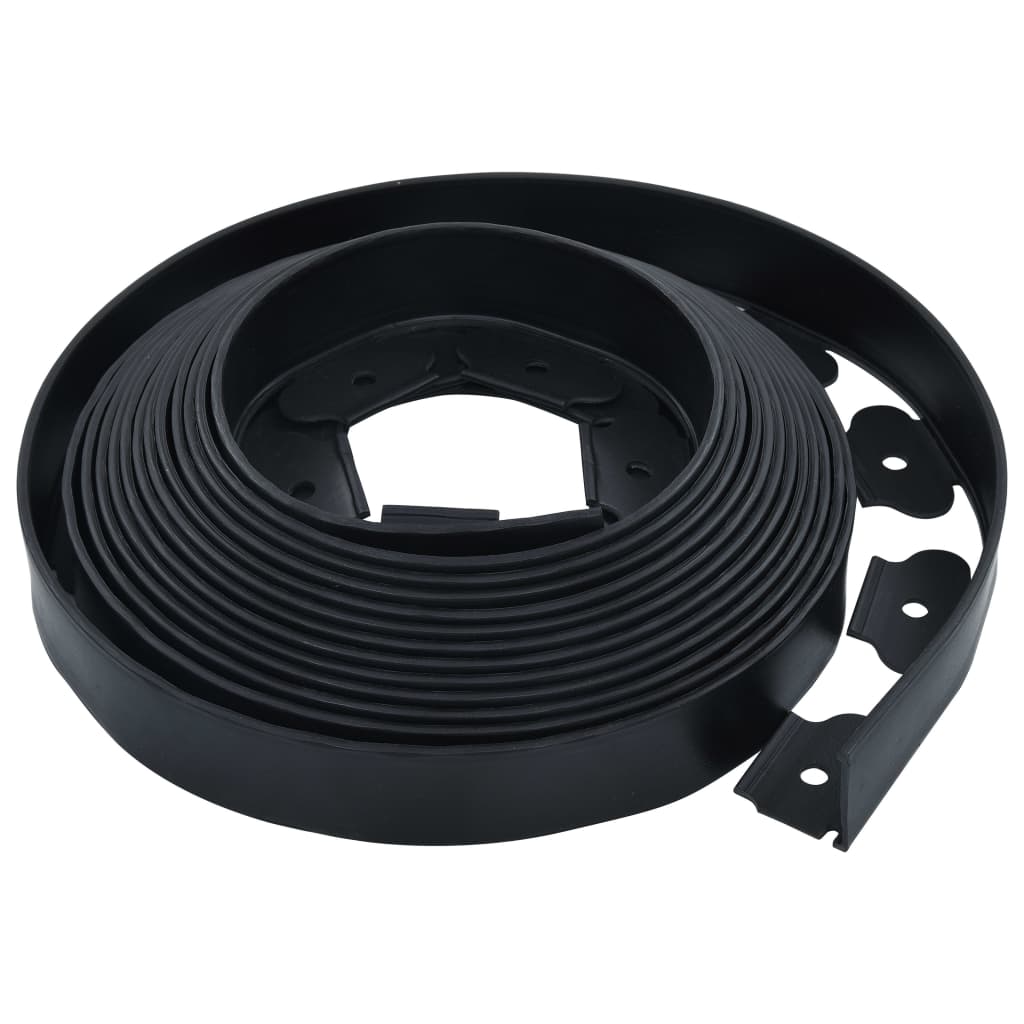 Vidaxl Gazonrand elastyczny z 30 pinami 10 m 5 cm