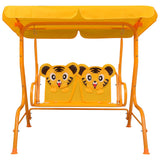 Vidaxl children's swing seat 115x75x110 cm fabric yellow