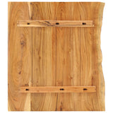 VidaXL Washbasin sheet 80x52x2.5 cm Solid Acaciahout