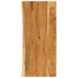 VidaXL Washbasin sheet 114x52x4 cm Solid Acaciahout