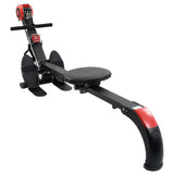VidaXL Folding Rowing Machine with Adjustable Resistance