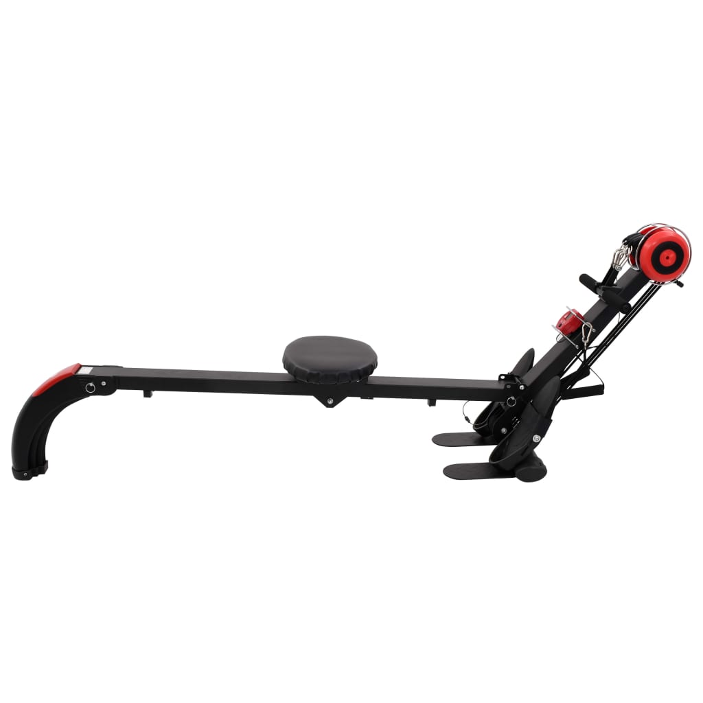 VidaXL Folding Rowing Machine with Adjustable Resistance