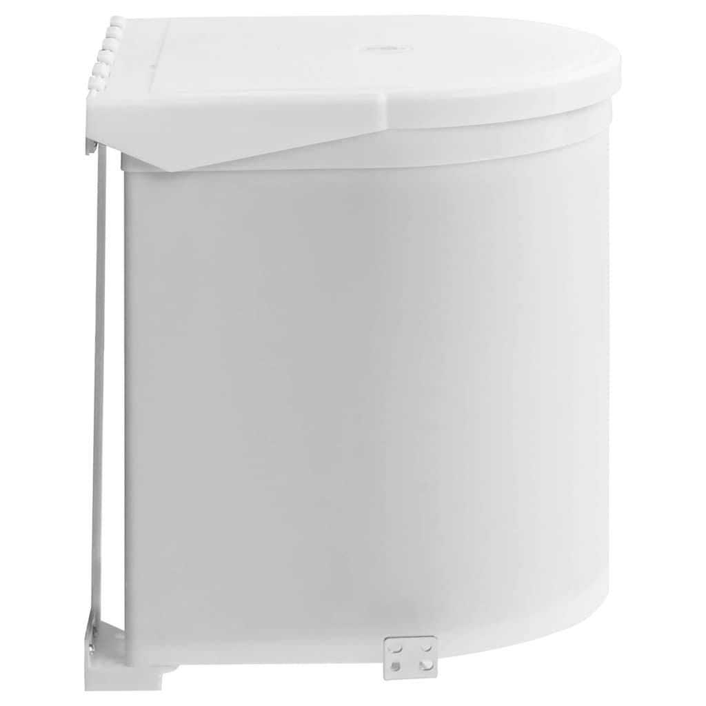 Vidaxl Kitchen Defilly Bin Build -in 8 l Plastic
