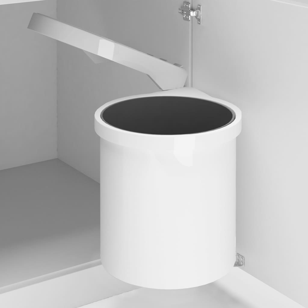 Vidaxl Kitchen Defilly Bin Build -in 8 l Plastic