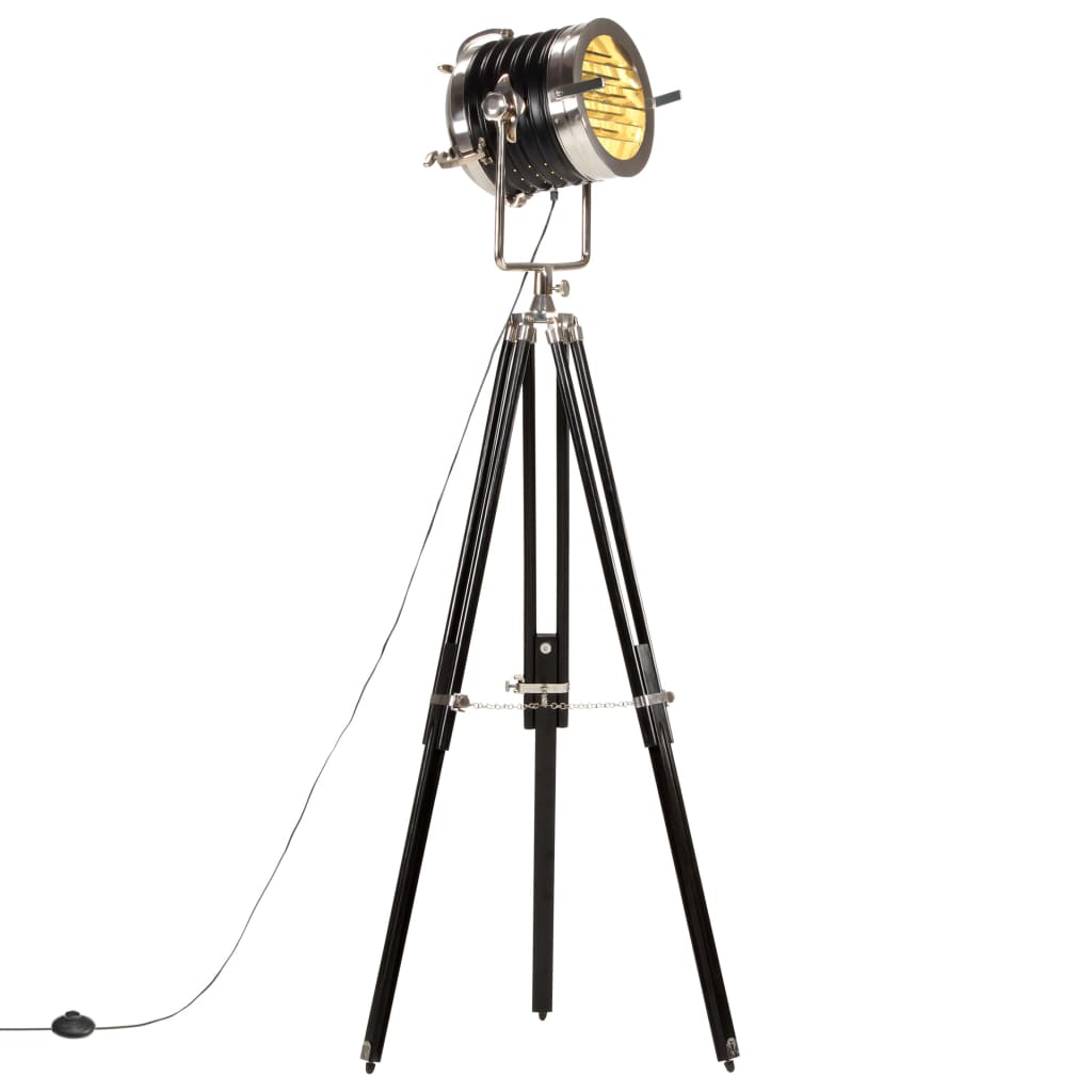 Vidaxl Floor lamp Driepoot 171 cm Solid mango wood black