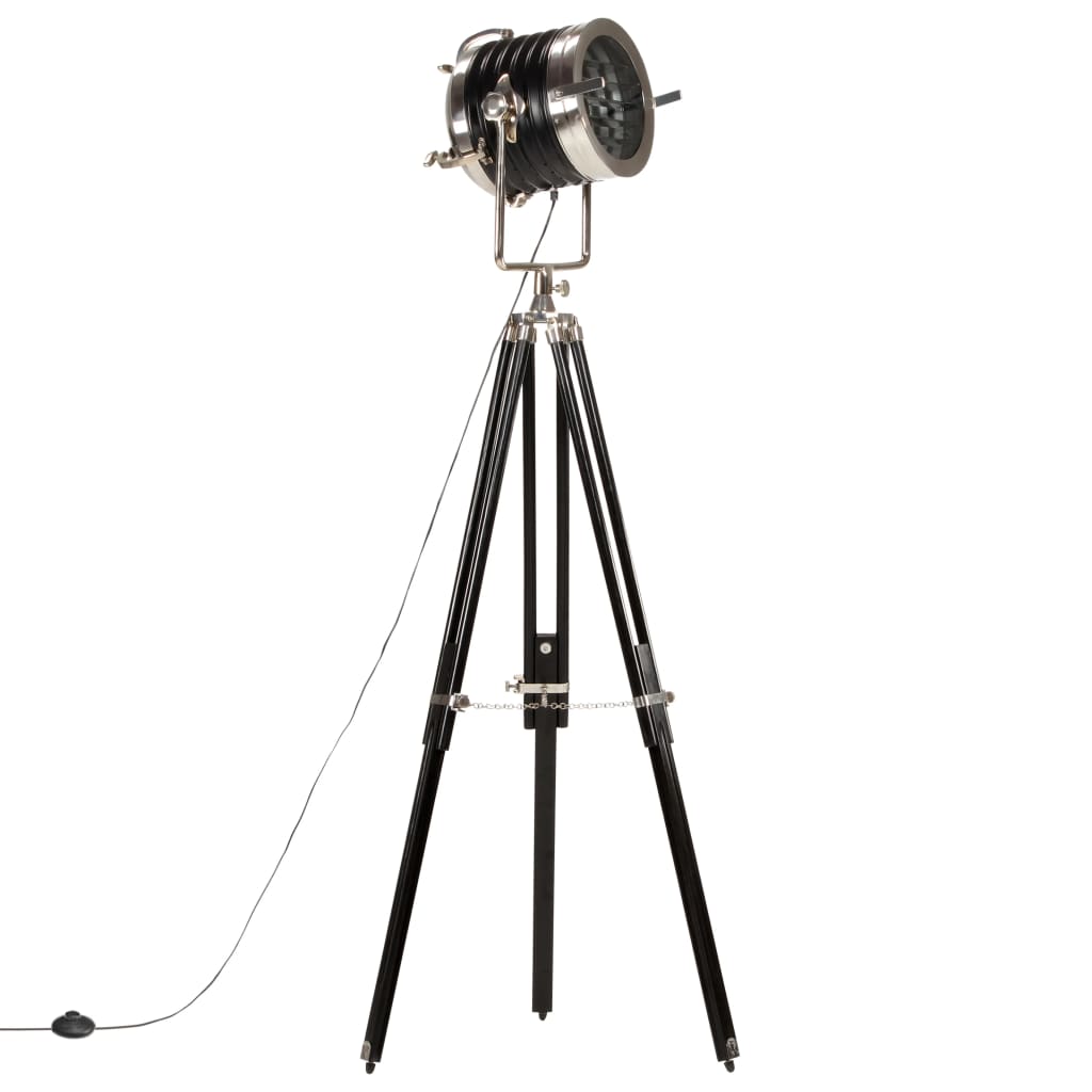 Vidaxl Floor lamp Driepoot 171 cm Solid mango wood black