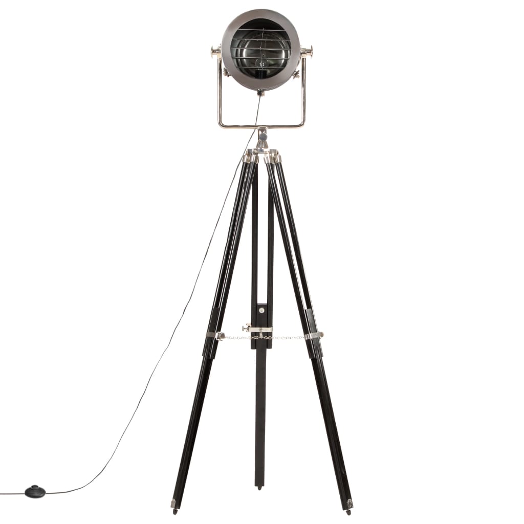 Vidaxl Floor lamp Driepoot 171 cm Solid mango wood black
