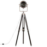Vidaxl Floor lamp Driepoot 171 cm Solid mango wood black