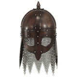 Vidaxl Viking Hełm Replica Larp Steel Copper Colored