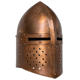 Vidaxel lächerlech medieval replica Larp Stapel Kupfer -colored