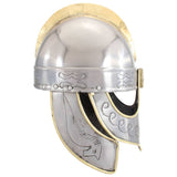 Vidaxl Beowulfhelm Replica Larp Steel Silver colored