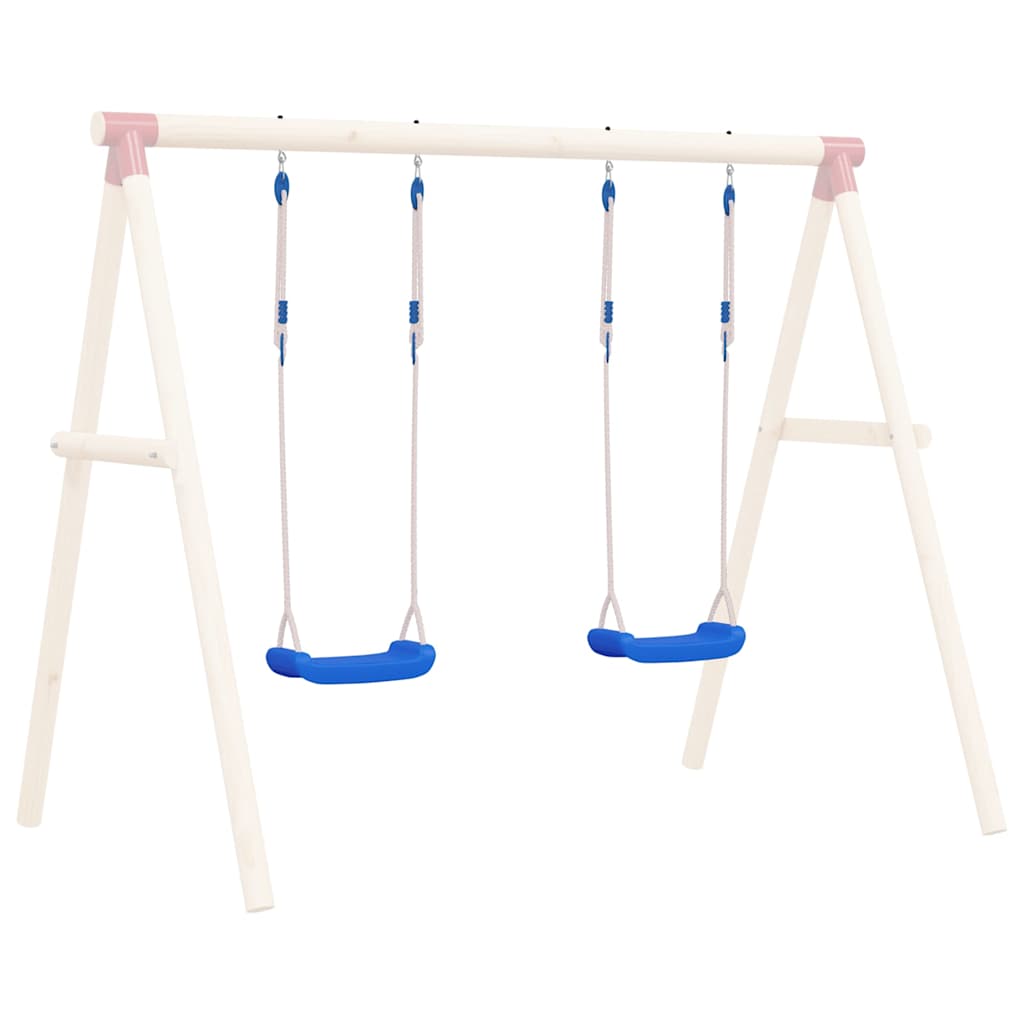 VidaXL Swing seats 2 st with ropes 37x15 cm polyethylene blue