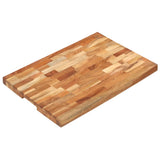VidaXL HAKBLOCK 60X40X4 CM Solid Acaciahout