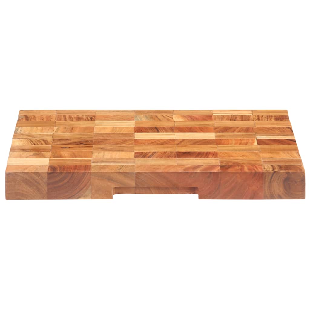 Vidaxl hakblok 50x34x3,8 cm trden akaciahout