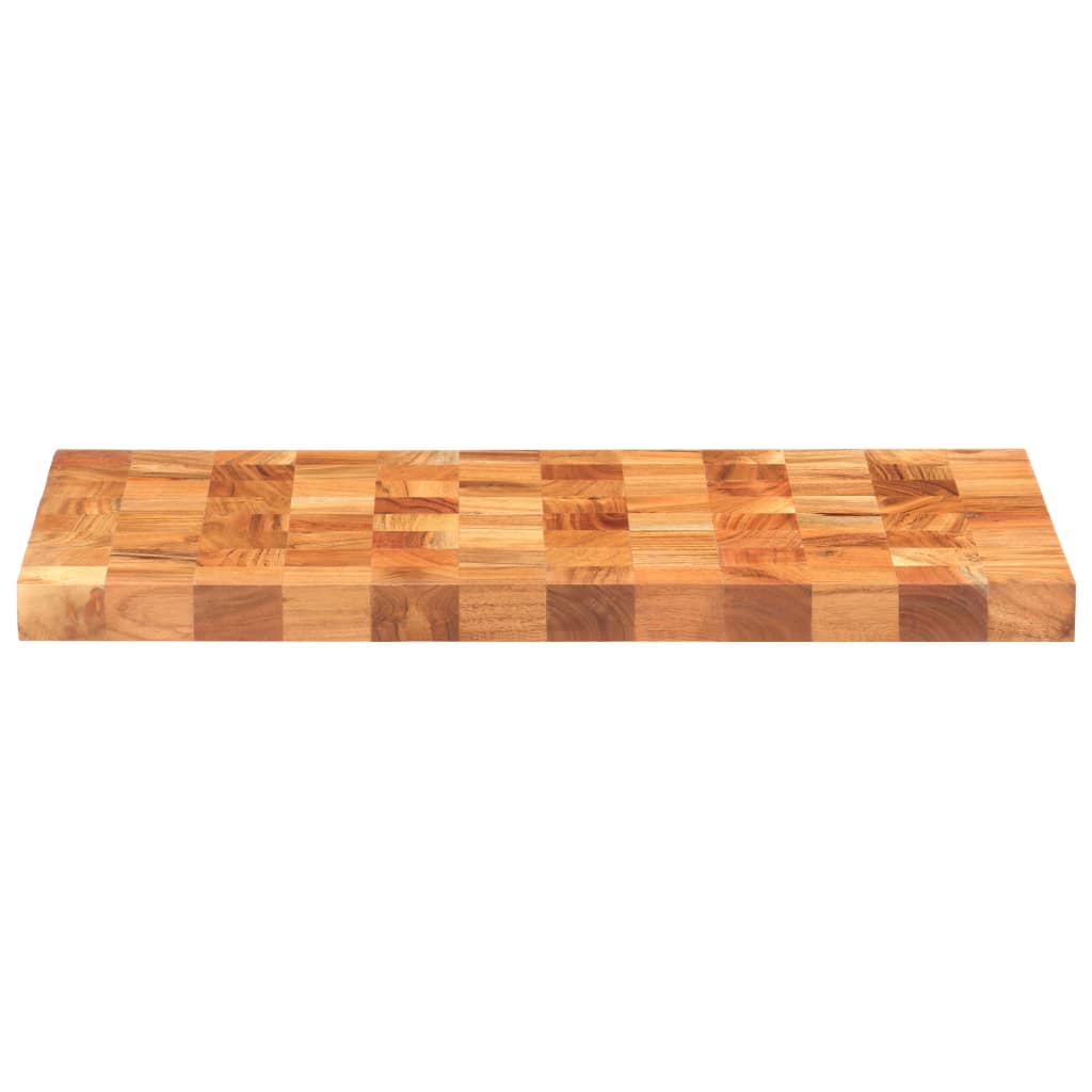Vidaxl Hakblok 60x40x3.8 cm Solid Acaciahout