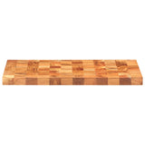 Vidaxl Hakblok 60x40x3.8 cm Solid Acaciahout