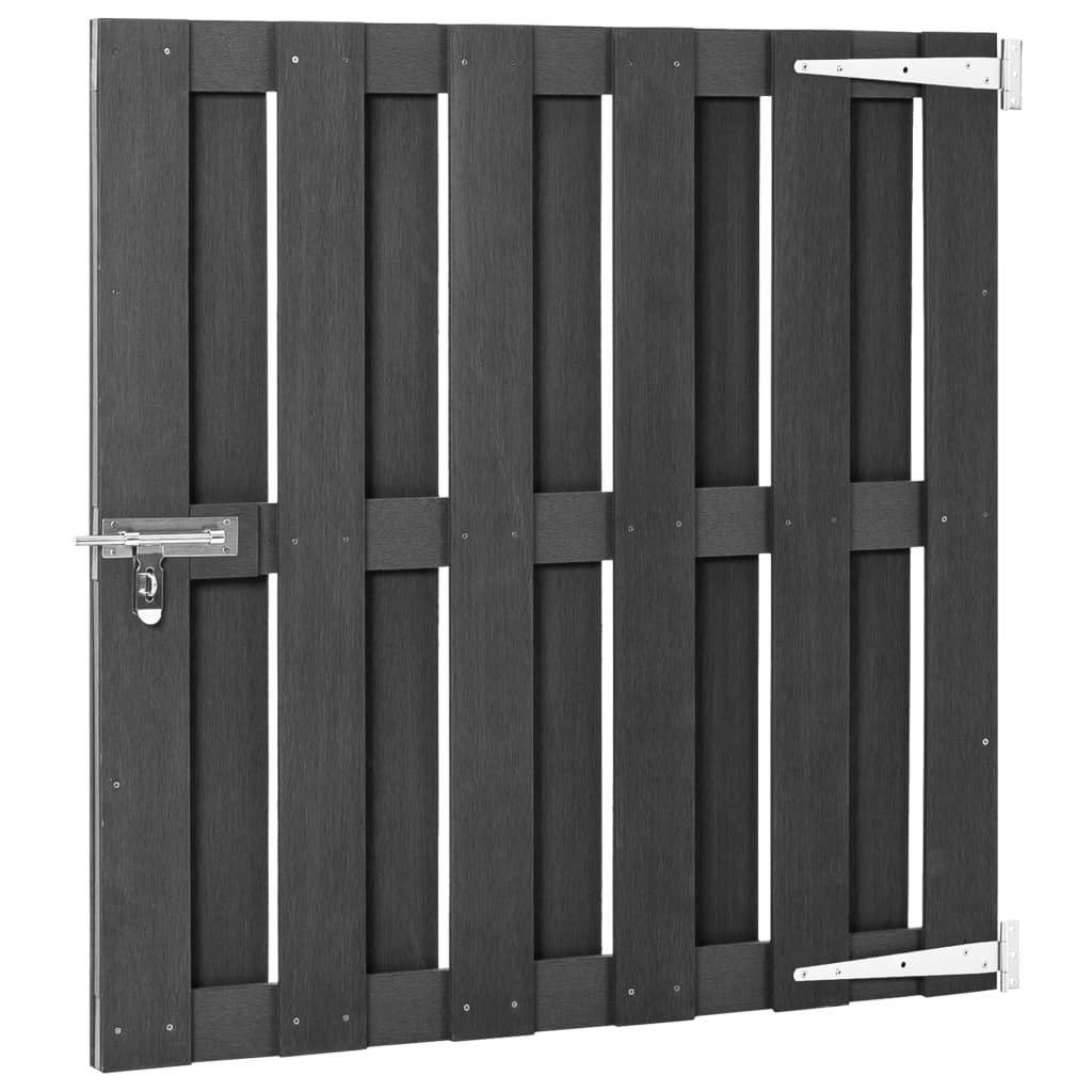 Vidaxl Port 100x100 cm HKC Gray