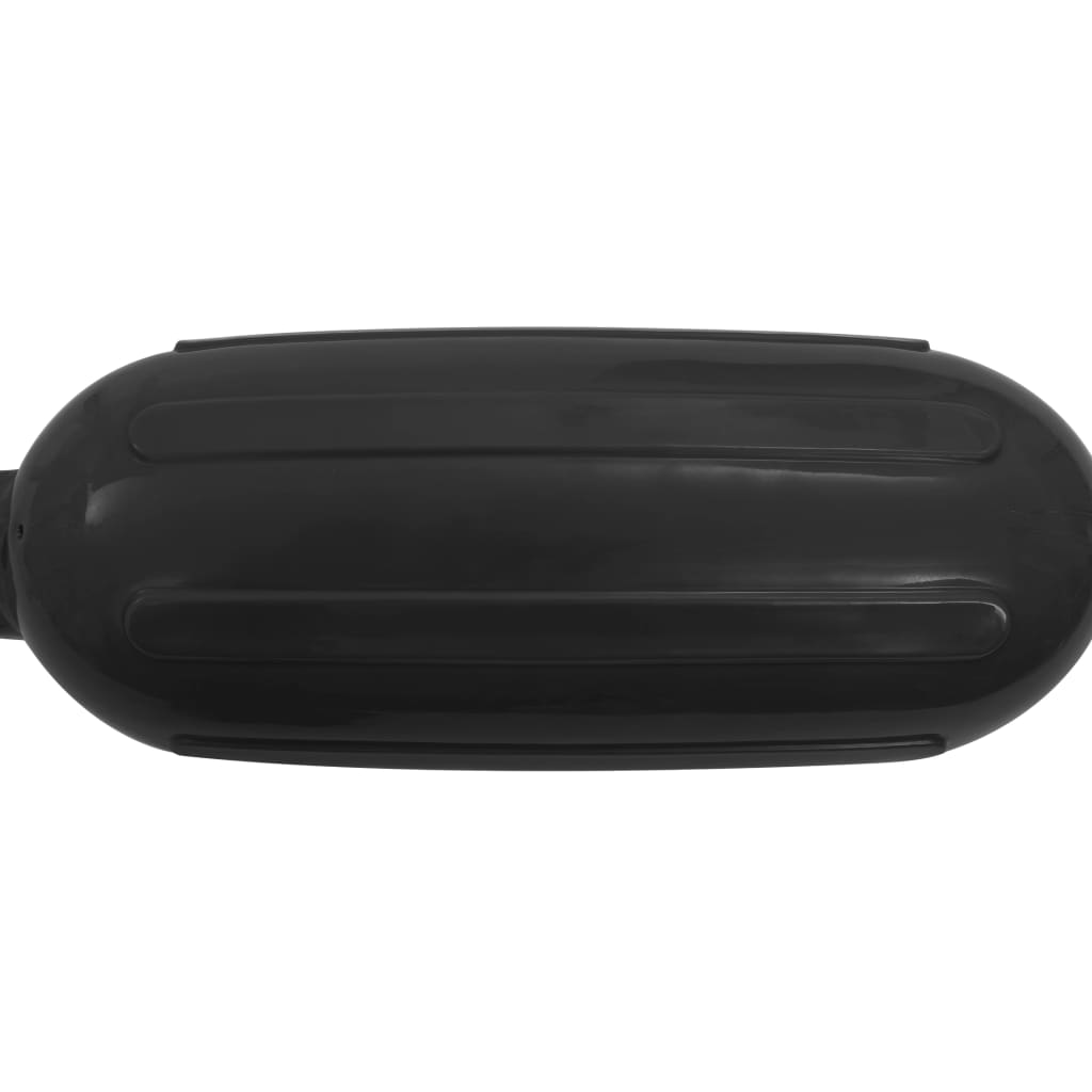Vidaxl Bootstoot cushions 4 pcs 41x11.5 cm PVC Black