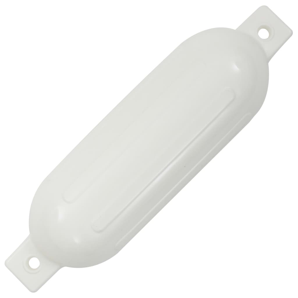 VidaXL Boat fenders 4 pcs 51x14 cm PVC white