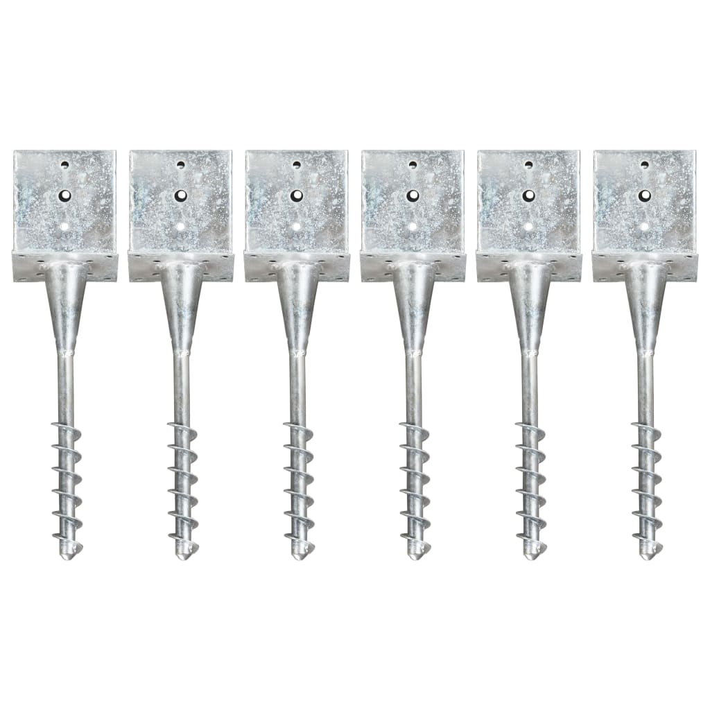 pionnaí talún Vidaxx 6 ríomhaire 14x14x58 cm cruach ghalbhánuithe daite airgid