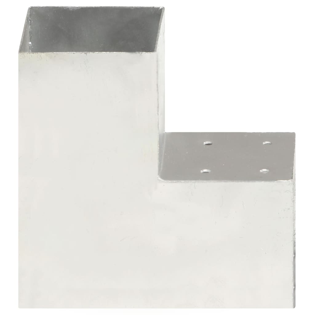 Vidaxl Conexión Pale L Saper 101x101 mm de metal galvanizado
