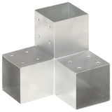 VidaXL Pile connection Y-shape 101x101 mm galvanized metal