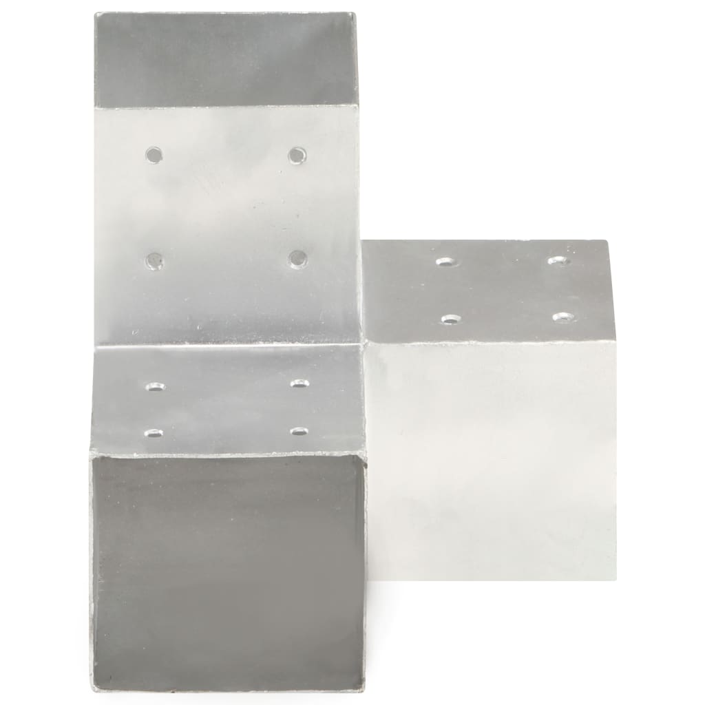 VidaXL Pile connection Y-shape 101x101 mm galvanized metal