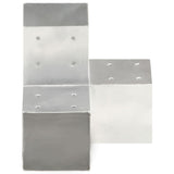 VidaXL Pile connection Y-shape 101x101 mm galvanized metal