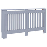 Vidaxl Radiatorom Construction 152x19x81,5 cm MDF Anthracite