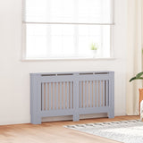 Vidaxl Radiatorom Construction 152x19x81,5 cm MDF Anthracite