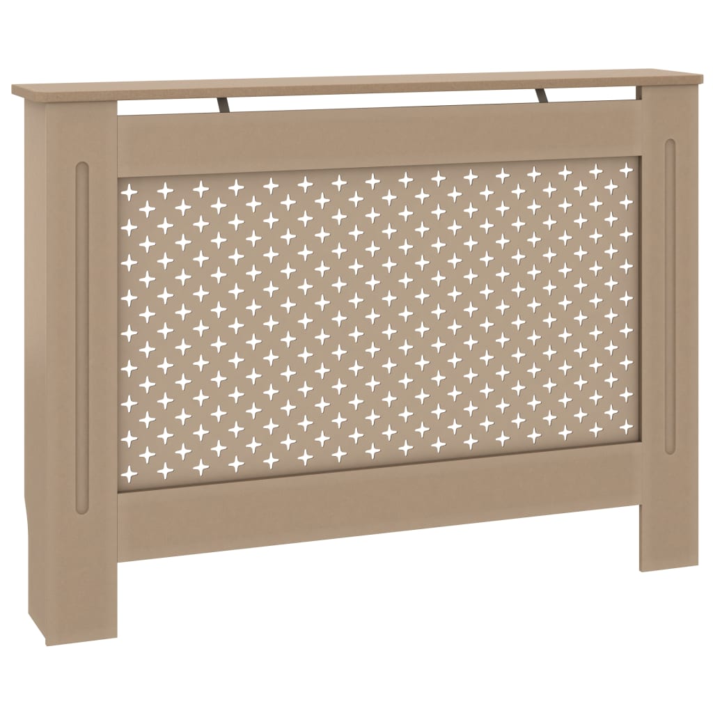 Vidaxl radiator cover 112x19x81.5 cm mdf