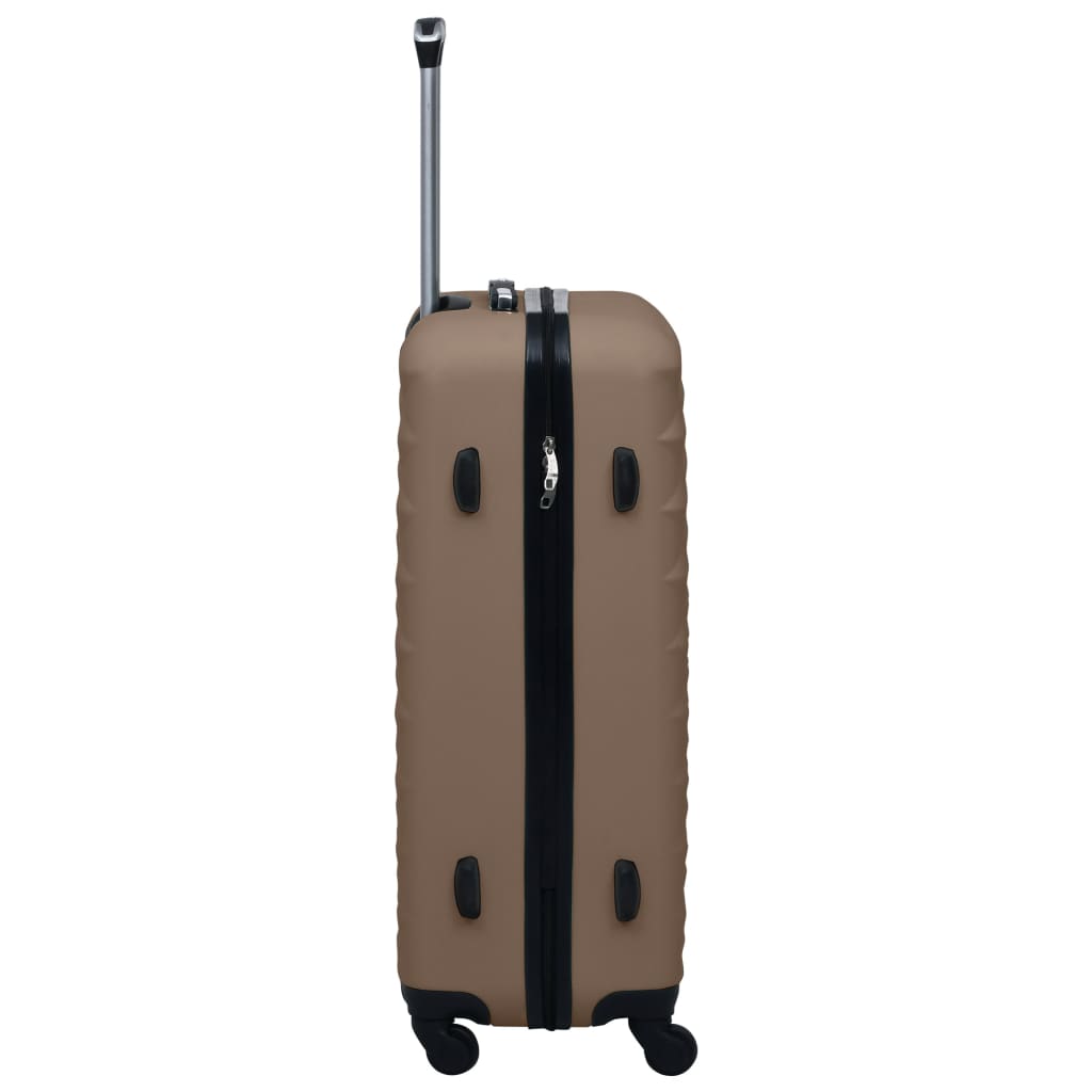 Vidaxl hard suitcase ABS brown
