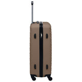 Vidaxl hard suitcase ABS brown