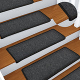 Mattes d'escalier Vidaxl 15 ST 65X21X4 CM ANTHRACITE ENDE