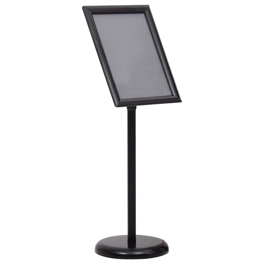 Vidaxl Poster Standard A3 Leghe in alluminio nero