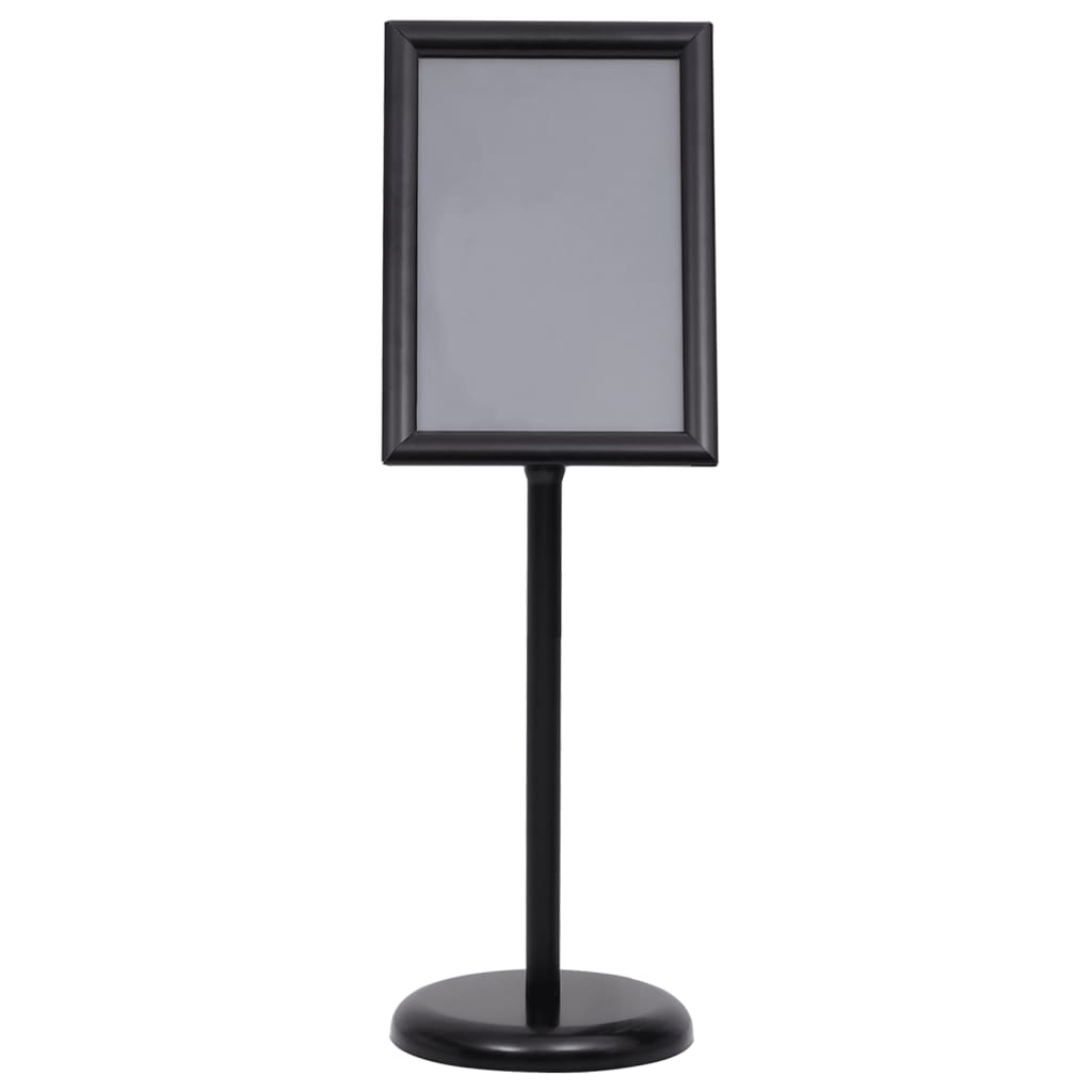 Vidaxl Poster Standard A3 Leghe in alluminio nero